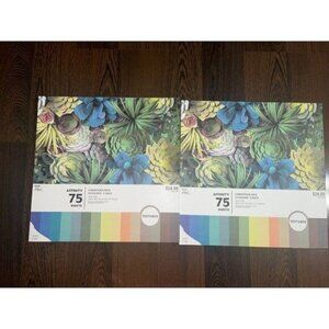 The Paper Studio Textured 12x12 Cardstock Paper Lot of 2 Packs